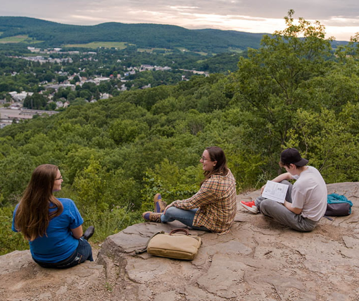 Hartwick College - View from Table Rock